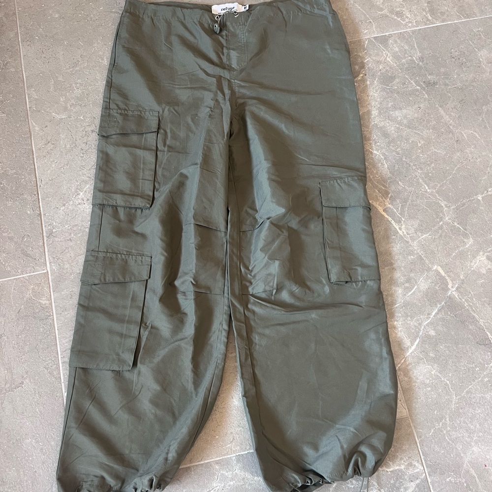 Dark Green Pants